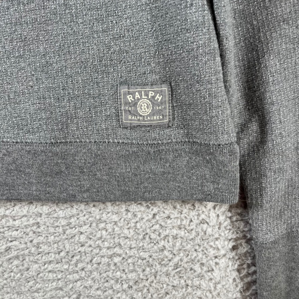 Vintage Ralph Ralph Lauren Womens Gray Crewneck Sweatshirt Size Small - Picture 3 of 9